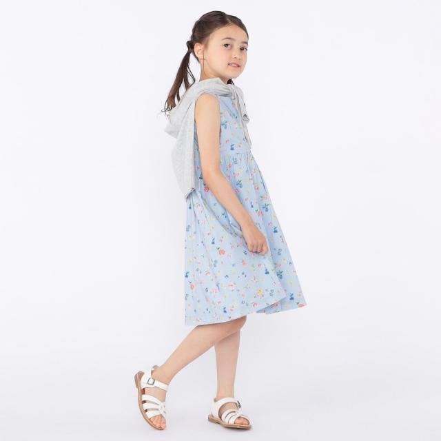 シップス（SHIPS）/SHIPS KIDS:100〜130cm / ノースリーブ フラワー プリント ワンピース_14