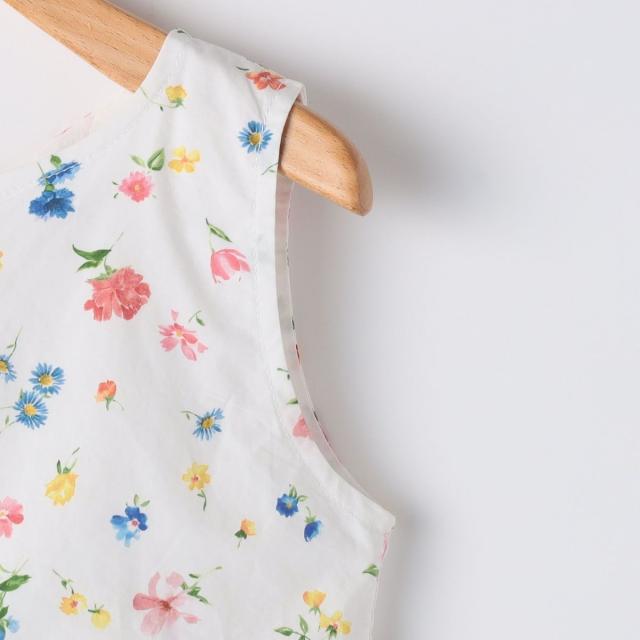 シップス（SHIPS）/SHIPS KIDS:100〜130cm / ノースリーブ フラワー プリント ワンピース_19
