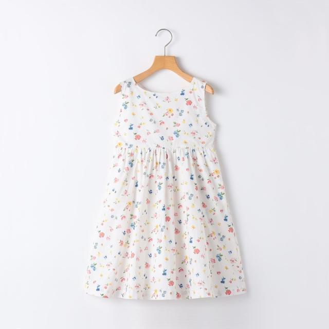 シップス（SHIPS）/SHIPS KIDS:80〜90cm / ノースリーブ フラワー プリント ワンピース_1