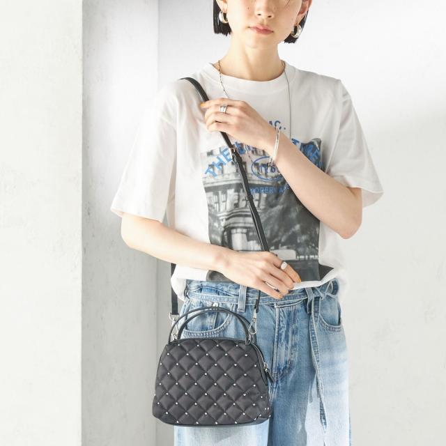 シップス（SHIPS）/ナイロン キルティング ポシェット