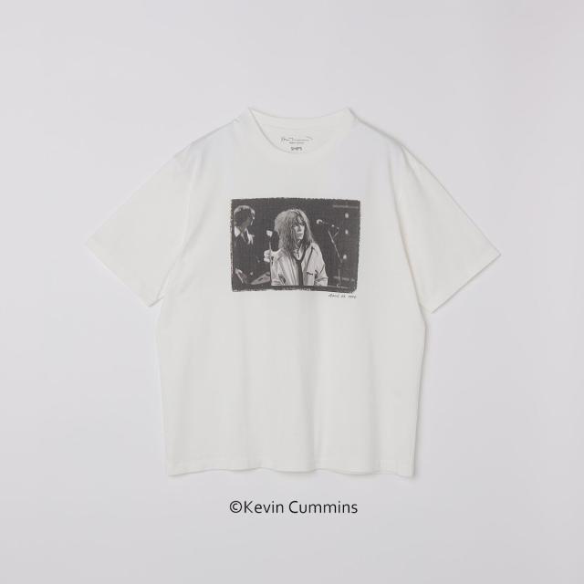 シップス（SHIPS）/SHIPS: Kevin Cummins Patti Smith プリント Tシャツ