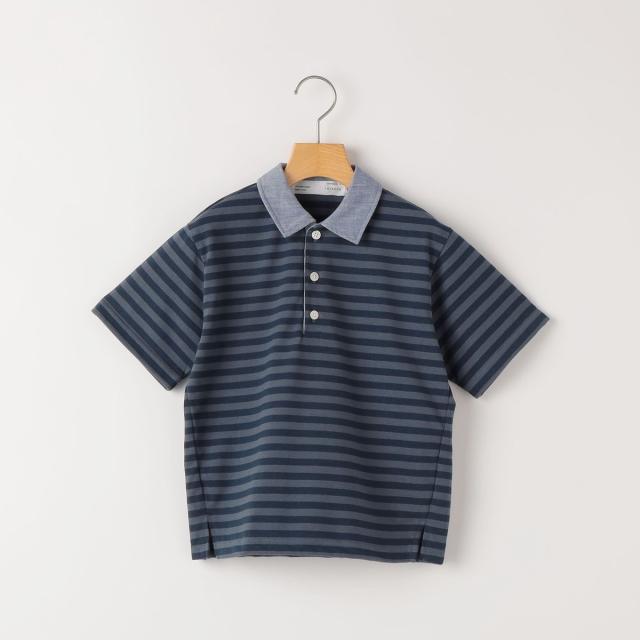 【NEW】シップス（SHIPS）/THYARD:100〜130cm / ボーダー ポロシャツ