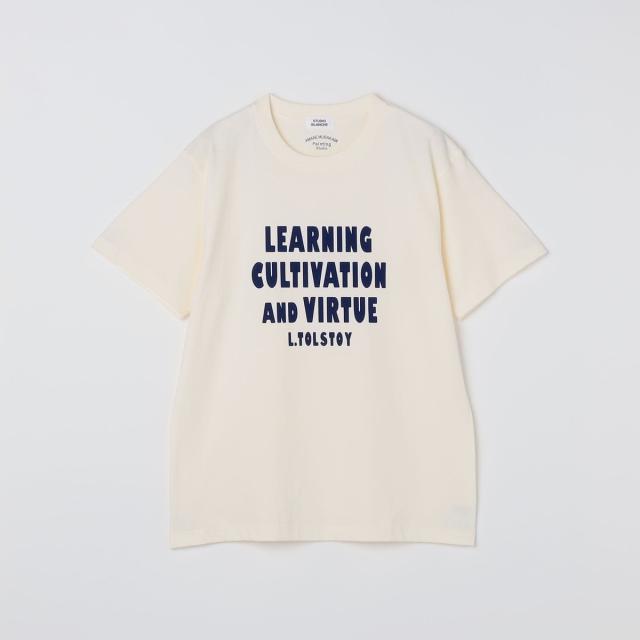 シップス（SHIPS）/SHIPS: アマネ ムラカミ プリント Tシャツ