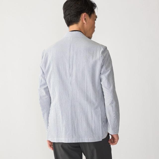 シップス（SHIPS）/SHIPS:〈洗濯機可能〉MADE IN JAPAN シアサッカー ウォッシュド シャツ ジャケット_3