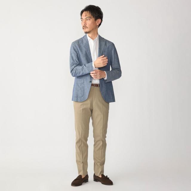 シップス（SHIPS）/SHIPS:〈洗濯機可能〉MADE IN JAPAN コットン/リネン ウォッシュド ジャケット_6