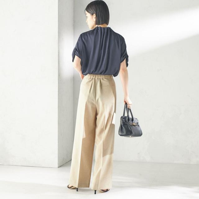シップス（SHIPS）/〈洗濯機可能/接触冷感/吸水速乾〉FUNCTION セミワイド パンツ（セットアップ対応可）_4