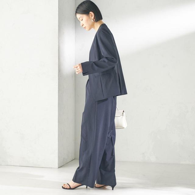 シップス（SHIPS）/〈洗濯機可能/接触冷感/吸水速乾〉FUNCTION セミワイド パンツ（セットアップ対応可）_12