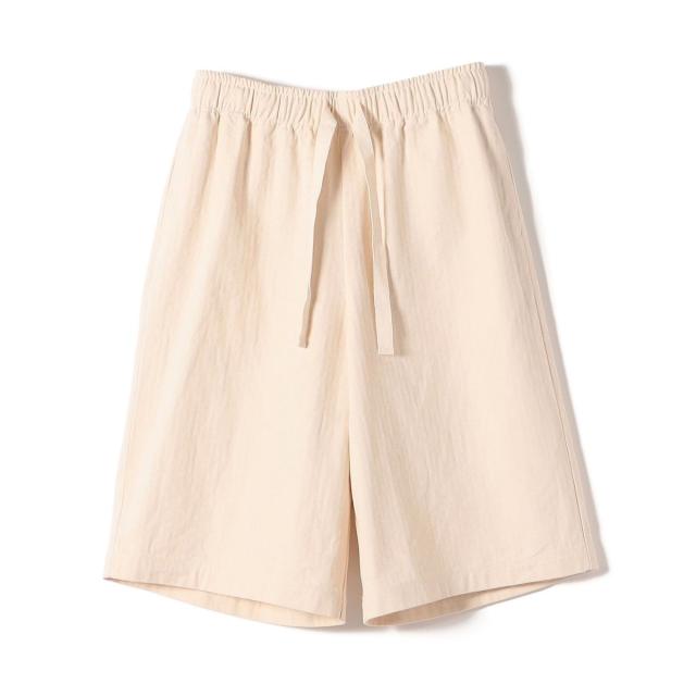 シップス（SHIPS）/SHIPS Primary Navy Label:〈手洗い可能〉コットン キュロット ショーツ