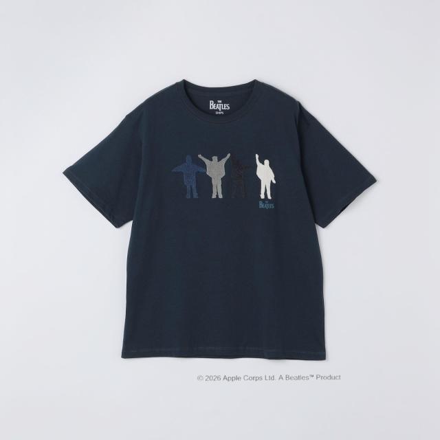 【NEW】シップス（SHIPS）/SHIPS: THE BEATLES ショートスリーブ ロゴ Tシャツ