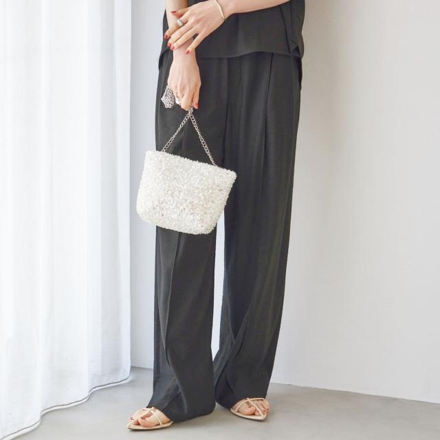 【NEW】シップス（SHIPS）/troisiemeCHACO: ビーズ ポシェット
