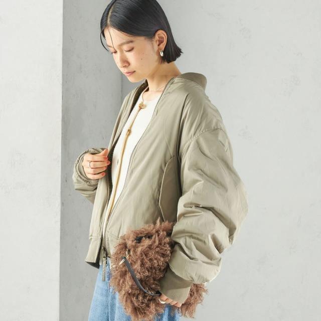 シップス(SHIPS)/【SHIPS別注】ARMY TWILL: リバーシブル フリース ブルゾン シップス(SHIPS)/【SHIPS別注】ARMY TWILL: リバーシブル フリース ブルゾン
