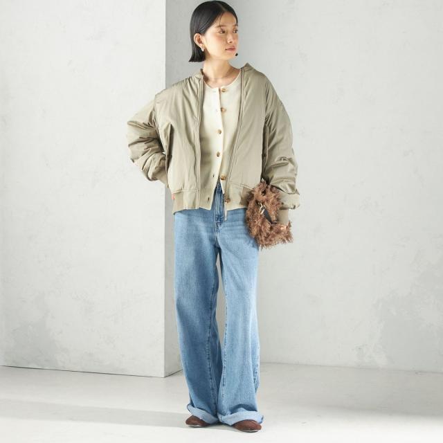 シップス(SHIPS)/【SHIPS別注】ARMY TWILL: リバーシブル フリース ブルゾン シップス(SHIPS)/【SHIPS別注】ARMY TWILL: リバーシブル フリース ブルゾン