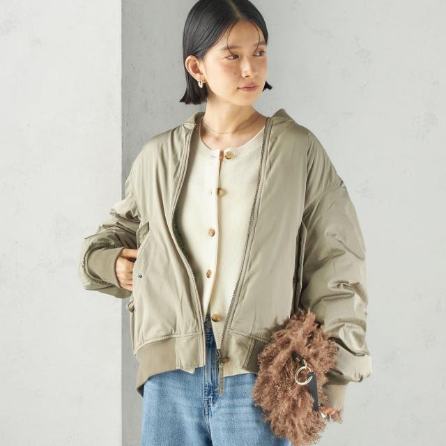 シップス(SHIPS)/【SHIPS別注】ARMY TWILL: リバーシブル フリース ブルゾン シップス(SHIPS)/【SHIPS別注】ARMY TWILL: リバーシブル フリース ブルゾン