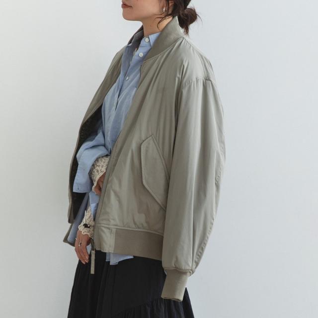 シップス(SHIPS)/【SHIPS別注】ARMY TWILL: リバーシブル フリース ブルゾン シップス(SHIPS)/【SHIPS別注】ARMY TWILL: リバーシブル フリース ブルゾン