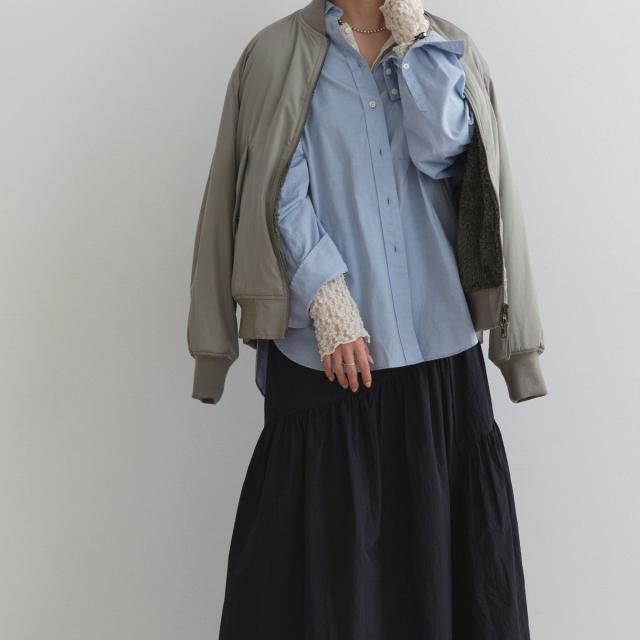 シップス(SHIPS)/【SHIPS別注】ARMY TWILL: リバーシブル フリース ブルゾン シップス(SHIPS)/【SHIPS別注】ARMY TWILL: リバーシブル フリース ブルゾン
