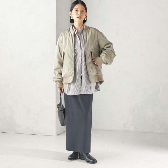 シップス(SHIPS)/【SHIPS別注】ARMY TWILL: リバーシブル フリース ブルゾン シップス(SHIPS)/【SHIPS別注】ARMY TWILL: リバーシブル フリース ブルゾン