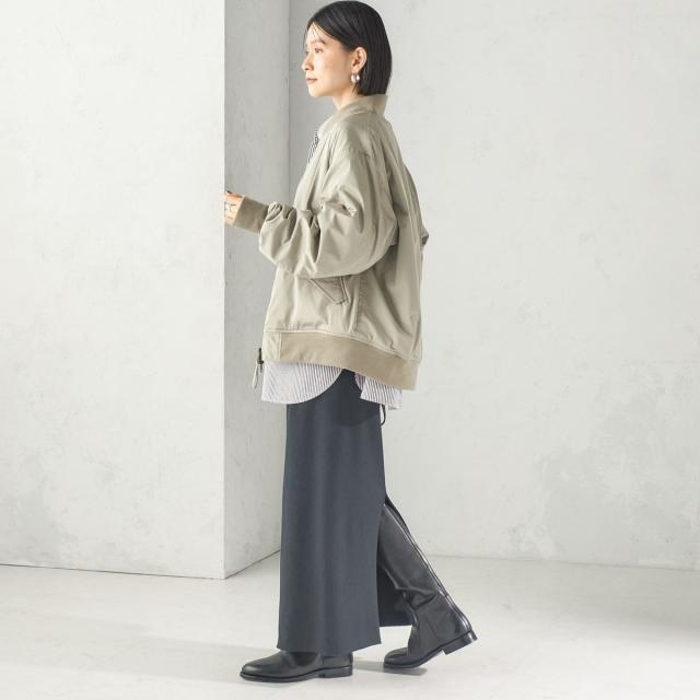 シップス(SHIPS)/【SHIPS別注】ARMY TWILL: リバーシブル フリース ブルゾン シップス(SHIPS)/【SHIPS別注】ARMY TWILL: リバーシブル フリース ブルゾン
