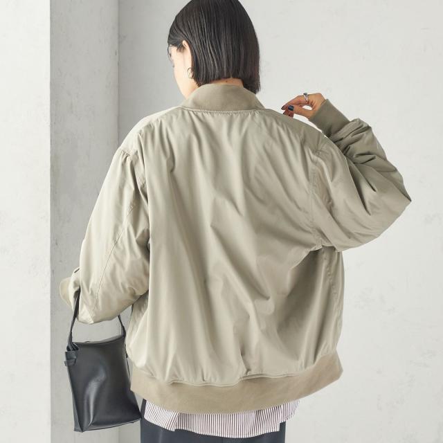 シップス(SHIPS)/【SHIPS別注】ARMY TWILL: リバーシブル フリース ブルゾン シップス(SHIPS)/【SHIPS別注】ARMY TWILL: リバーシブル フリース ブルゾン