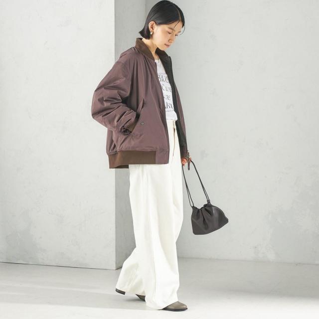 シップス(SHIPS)/【SHIPS別注】ARMY TWILL: リバーシブル フリース ブルゾン シップス(SHIPS)/【SHIPS別注】ARMY TWILL: リバーシブル フリース ブルゾン