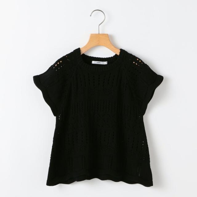 【NEW】シップス（SHIPS）/SHIPS KIDS:140〜150cm/ニット レーストップス