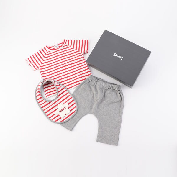 シップス　キッズ（SHIPS KIDS）/ＳＨＩＰＳ　ＫＩＤＳ：ショートスリーブ　ギフトセット