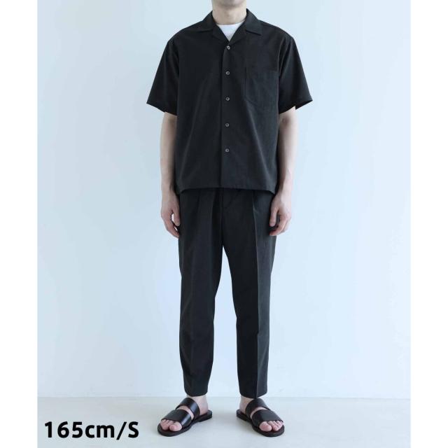 アダムエロペ（ADAM ET ROPE’）/オープンカラーシャツ＆イージーパンツ セットアップ/イージーケア/吸水速乾_9