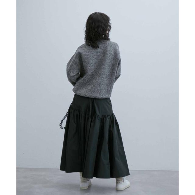 アダムエロペ（ADAM ET ROPE’）/《ドラマ着用》杢スウェット クルーネック ニットプルオーバー/ヘビーウエイト/ユニセックス