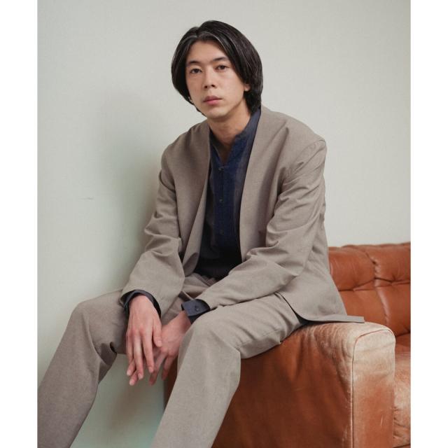 アダムエロペ（ADAM ET ROPE’）/【別注】《ne Quittez pas / ヌキテパ》OVER SIZE Caftan SHIRT