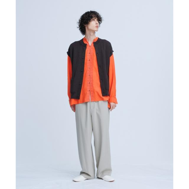 アダムエロペ（ADAM ET ROPE’）/【別注】《ne Quittez pas / ヌキテパ》OVER SIZE Caftan SHIRT