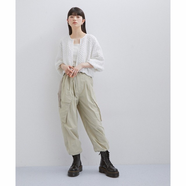 ADAM ET ROPE'｜シャーリングホックカーディガン | Rakuten