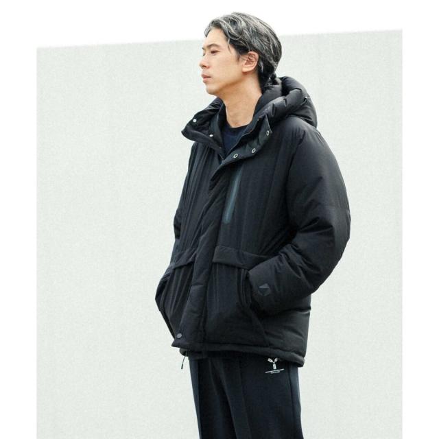 アダムエロペ（ADAM ET ROPE'）/【ACT_01 AO】SHORT DOWN JACKET