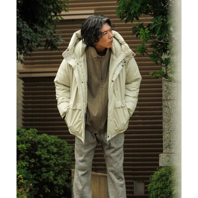 アダムエロペ（ADAM ET ROPE'）/【ACT_01 AO】SHORT DOWN JACKET / 700
