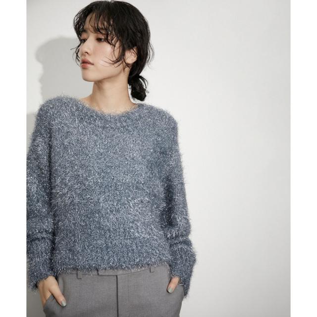 アダムエロペ（ADAM ET ROPE’）/イタリアヤーンメタルラメニットの通販は 10,450円