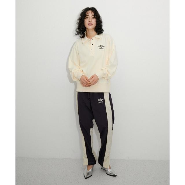 UMBRO for ADAM ET ROPE’ スウェットポロ ADAM ET ROPÉ FEMME(アダム エ ロペ ファム) / 【UMBRO for ADAM