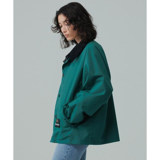 ADAM ET ROPE' × Barbour / アダムエロペ × バブアー BARBOUR バブアー別注】DESPATCH RIDERS COAT ノンオイルド