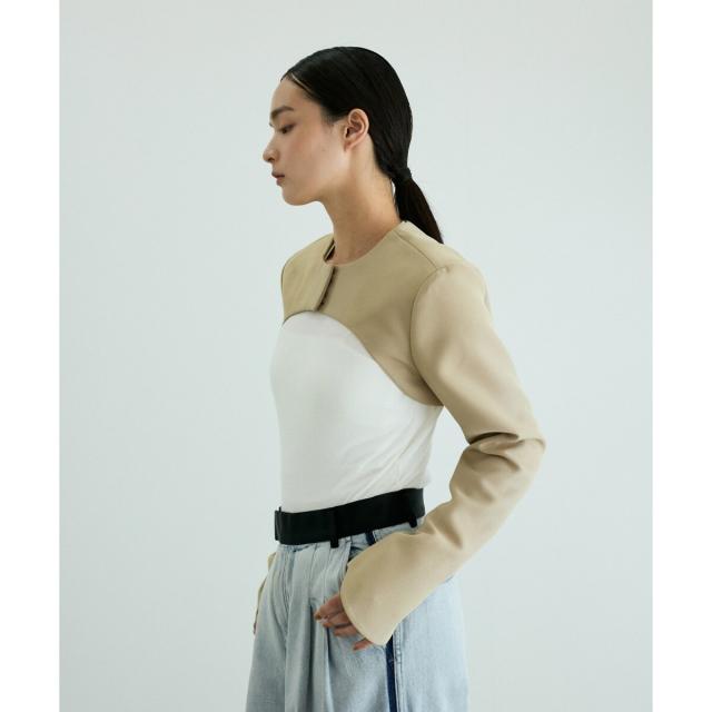 アダムエロペ（ADAM ET ROPE'）/【新色追加】ジャケットボレロの通販は