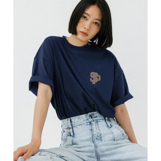 アダムエロペ（ADAM ET ROPE’）/《別注》【SPALDING/スポルディング】LOGO TEE / UNISEX
