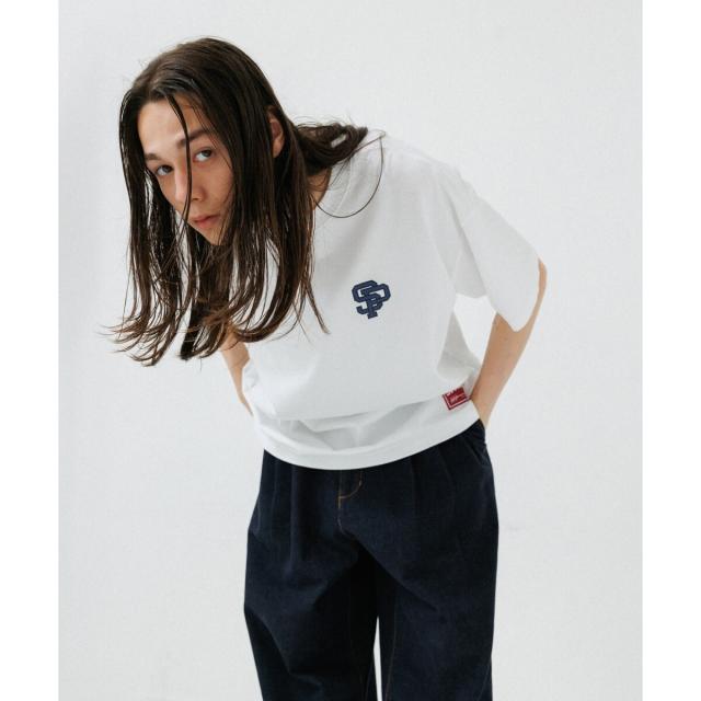 アダムエロペ（ADAM ET ROPE’）/《別注》【SPALDING/スポルディング】LOGO TEE / UNISEX