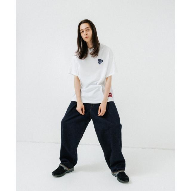 アダムエロペ（ADAM ET ROPE’）/《別注》【SPALDING/スポルディング】LOGO TEE / UNISEX