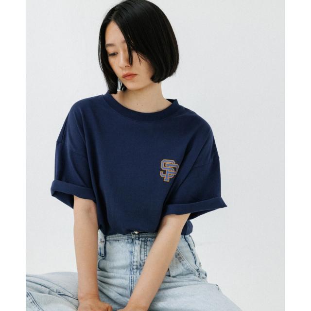 アダムエロペ（ADAM ET ROPE’）/《別注》【SPALDING/スポルディング】LOGO TEE / UNISEX