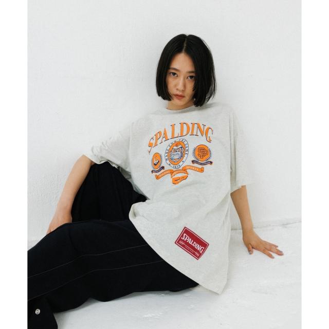 アダムエロペ（ADAM ET ROPE’）/《別注》【SPALDING/スポルディング】COLLEGE BASKETBALL CLUB LIKE