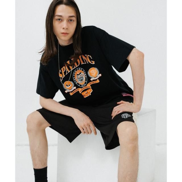 アダムエロペ（ADAM ET ROPE’）/《別注》【SPALDING/スポルディング】COLLEGE BASKETBALL CLUB LIKE