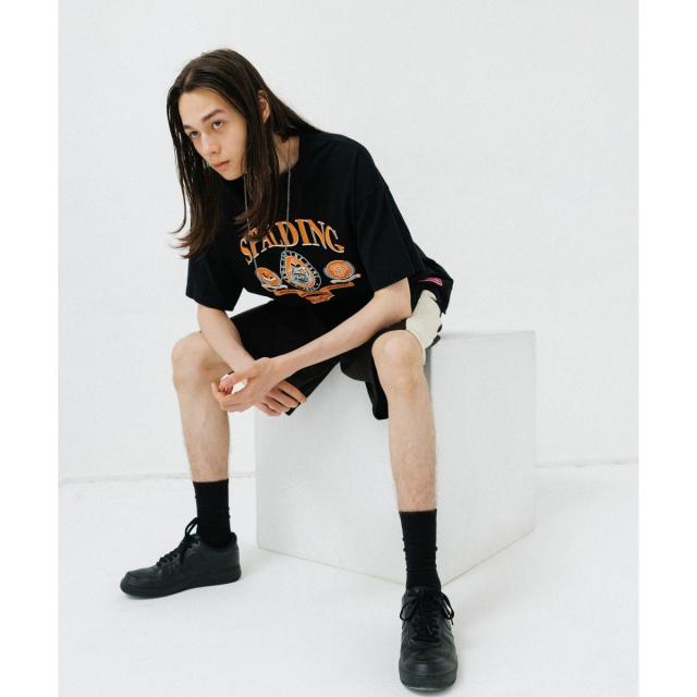 アダムエロペ（ADAM ET ROPE’）/《別注》【SPALDING/スポルディング】COLLEGE BASKETBALL CLUB LIKE