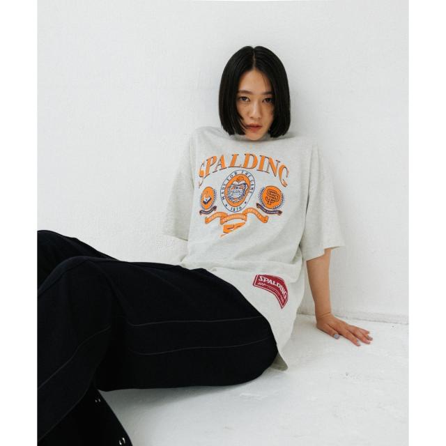 アダムエロペ（ADAM ET ROPE’）/《別注》【SPALDING/スポルディング】COLLEGE BASKETBALL CLUB LIKE