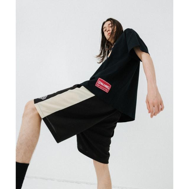 アダムエロペ（ADAM ET ROPE’）/《別注》【SPALDING/スポルディング】BASKETBALL SHORTS / UNISEX