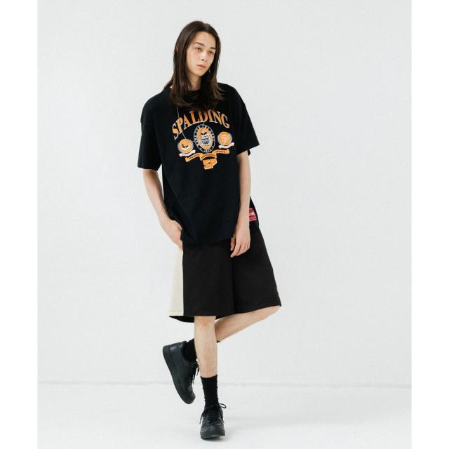 アダムエロペ（ADAM ET ROPE’）/《別注》【SPALDING/スポルディング】BASKETBALL SHORTS / UNISEX