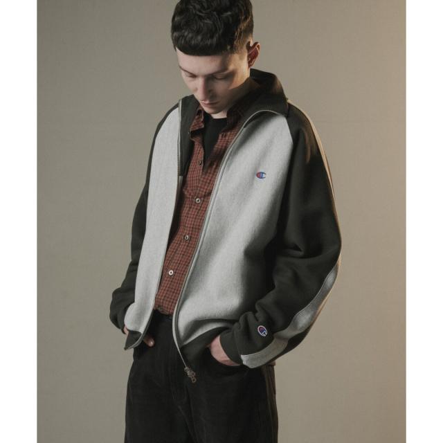 アダムエロペ（ADAM ET ROPE’）/《別注》【Champion/チャンピオン】REVERSE WEAVE TRACK JACKET