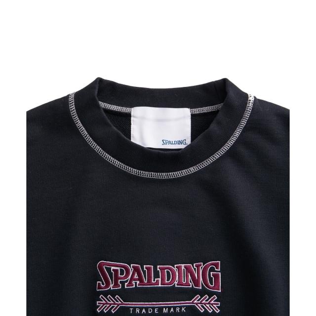 アダムエロペ（ADAM ET ROPE’）/《別注》【SPALDING/スポルディング】LOGO SWEATSHIRT / UNISEX
