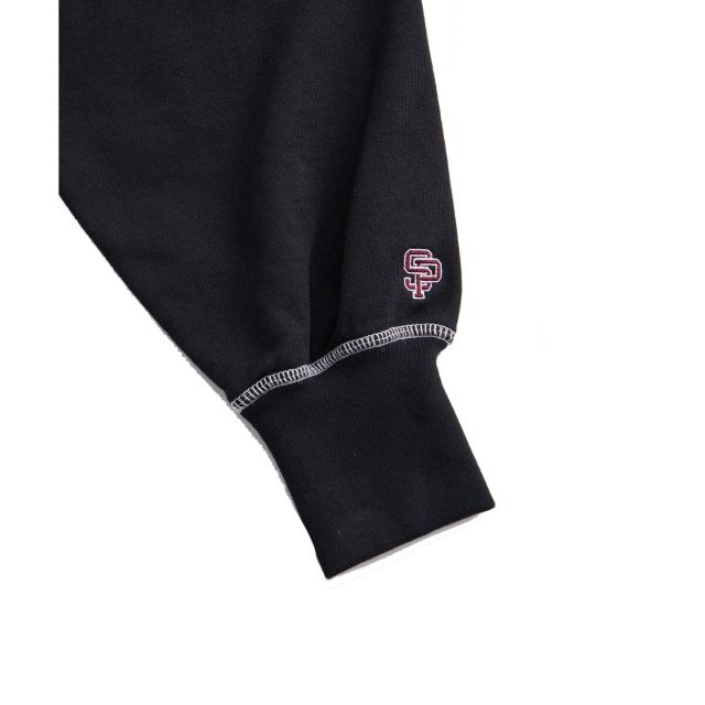 アダムエロペ（ADAM ET ROPE’）/《別注》【SPALDING/スポルディング】LOGO SWEATSHIRT / UNISEX