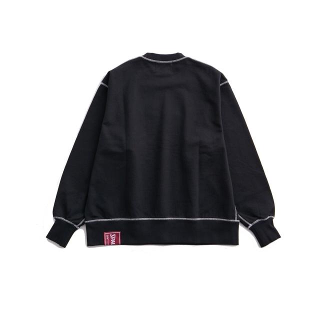 アダムエロペ（ADAM ET ROPE’）/《別注》【SPALDING/スポルディング】LOGO SWEATSHIRT / UNISEX